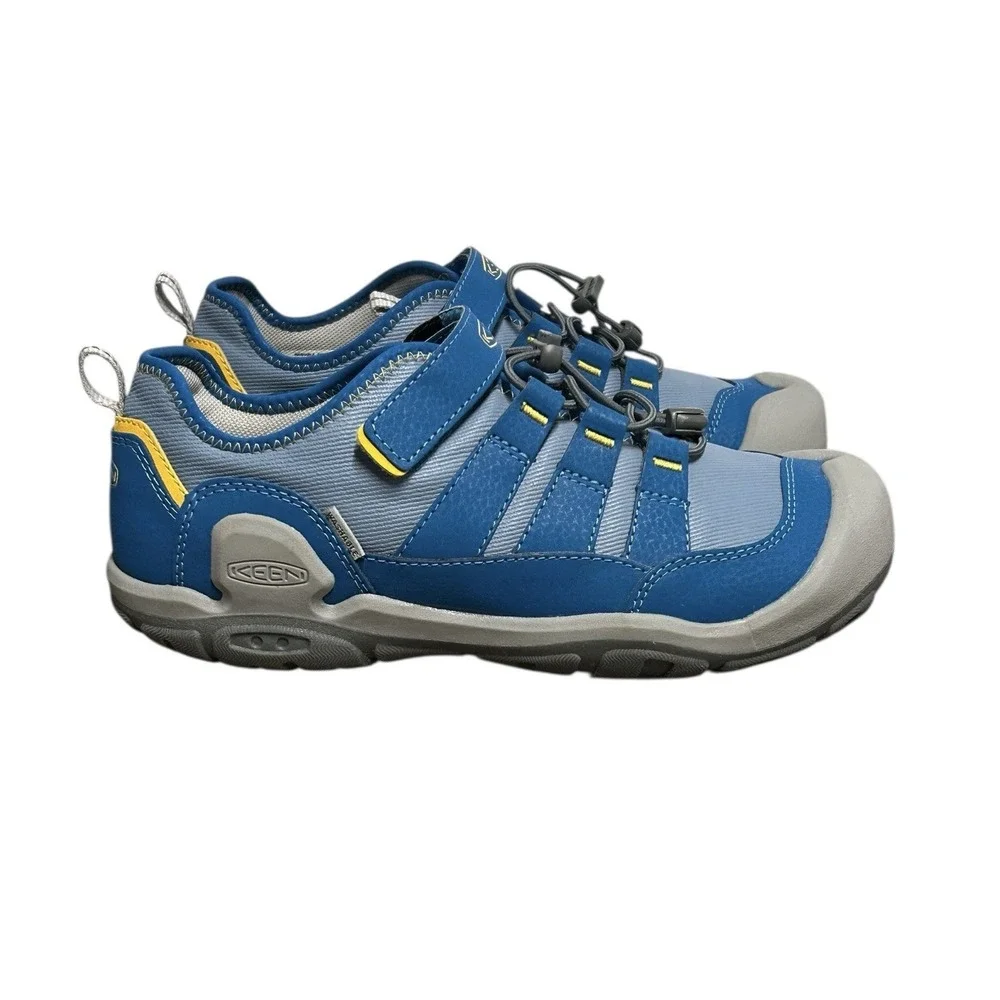 Keen Knotch Hollow Kids Youth Size 5 Shoes Outdoors Hiking Sneaker Washable Blue